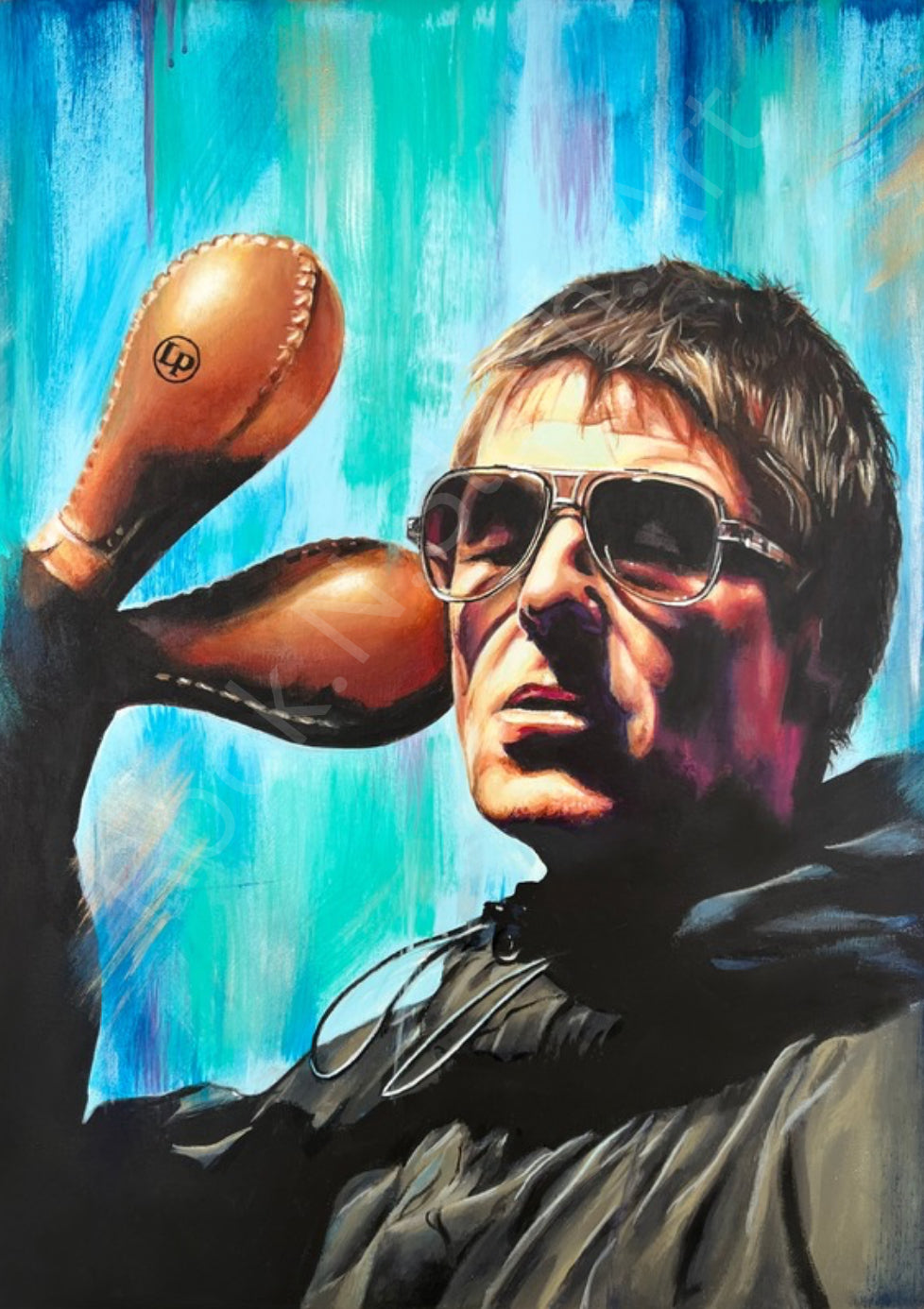 Liam Gallagher, ‘Supersonic’, Oasis 25 art Print