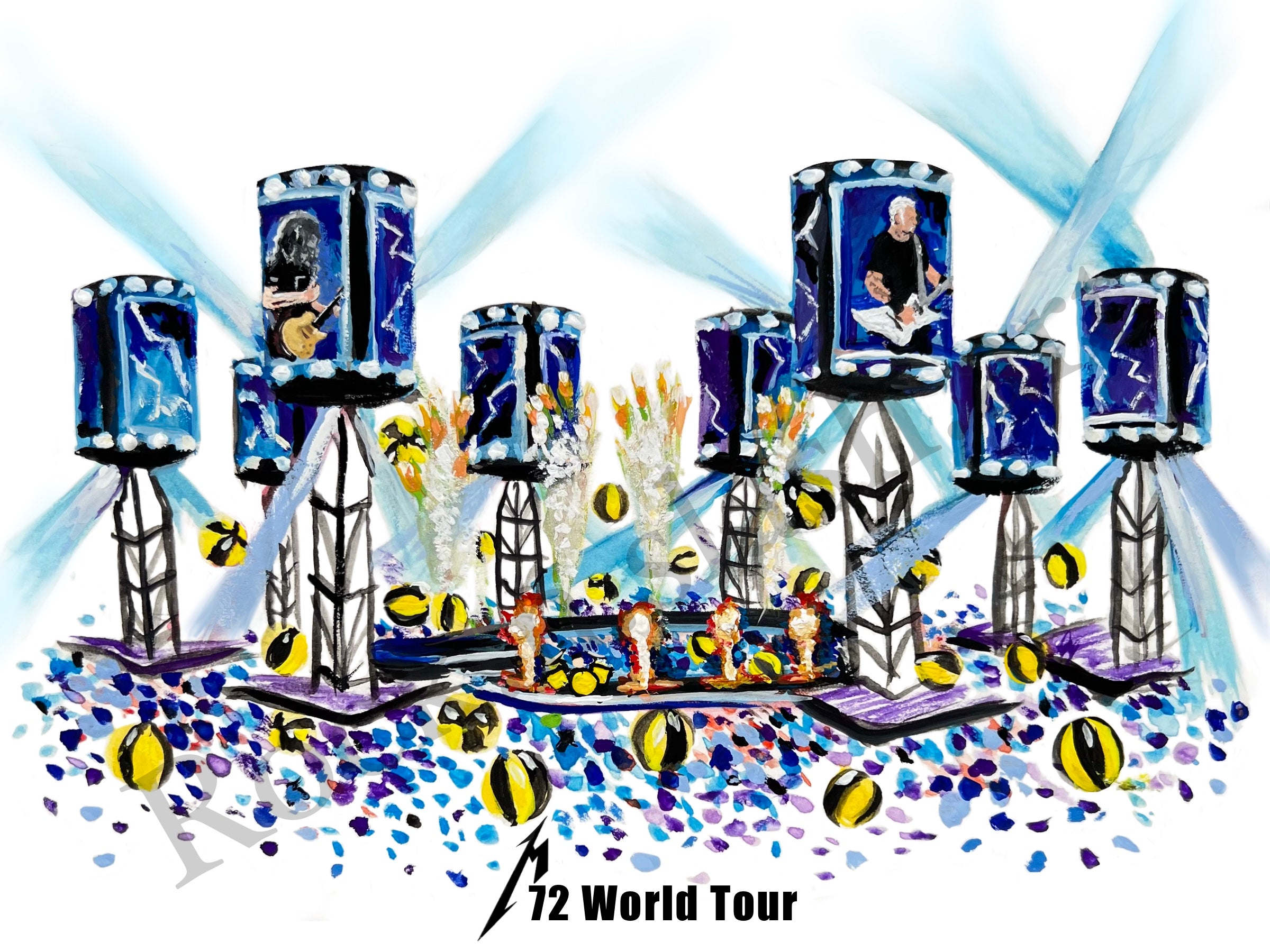Metallica M72 Tour Print