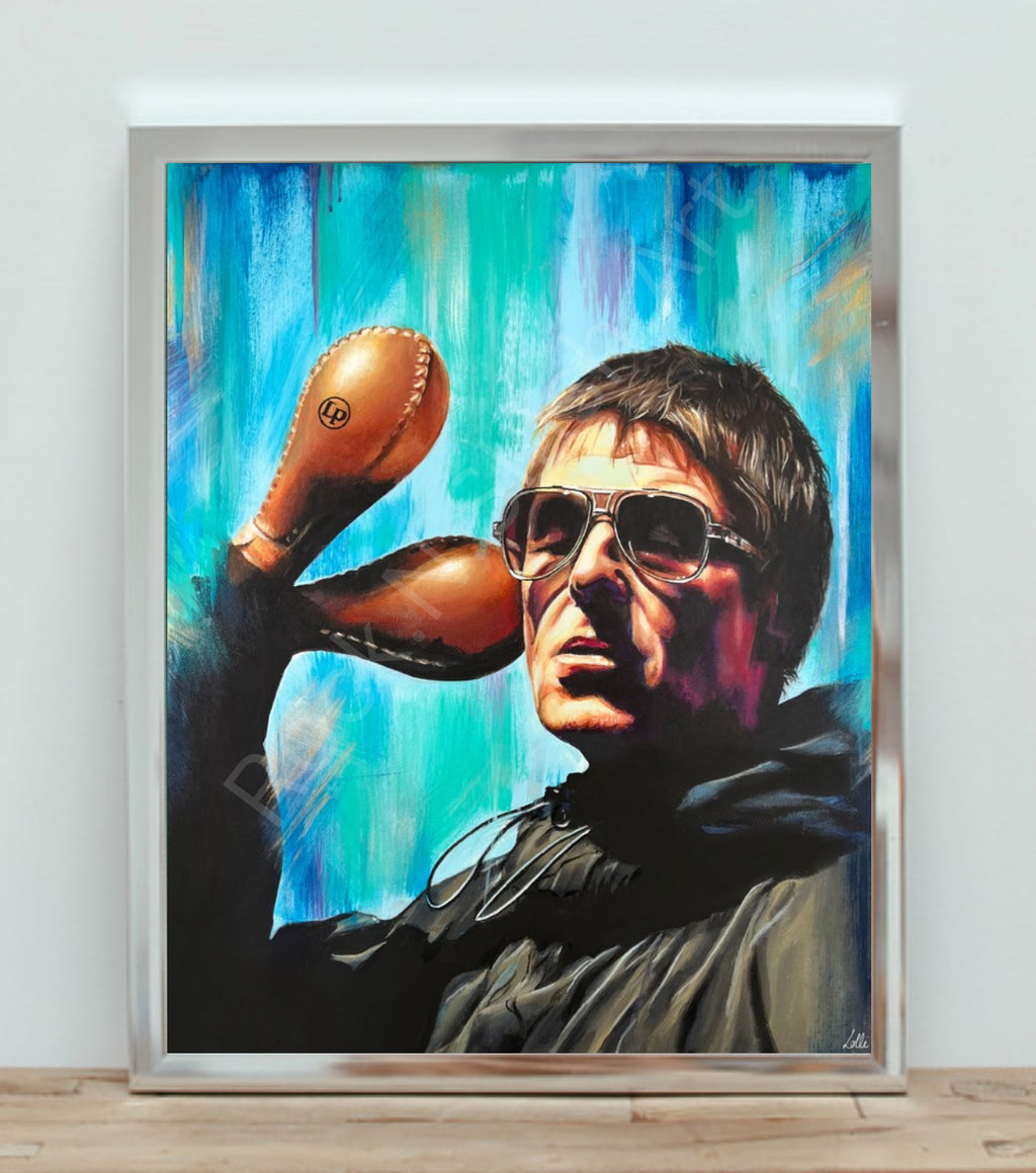Liam Gallagher, ‘Supersonic’, Oasis 25 art Print