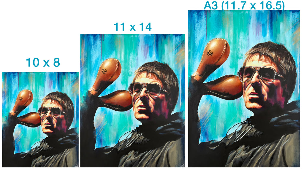 Liam Gallagher, ‘Supersonic’, Oasis 25 art Print