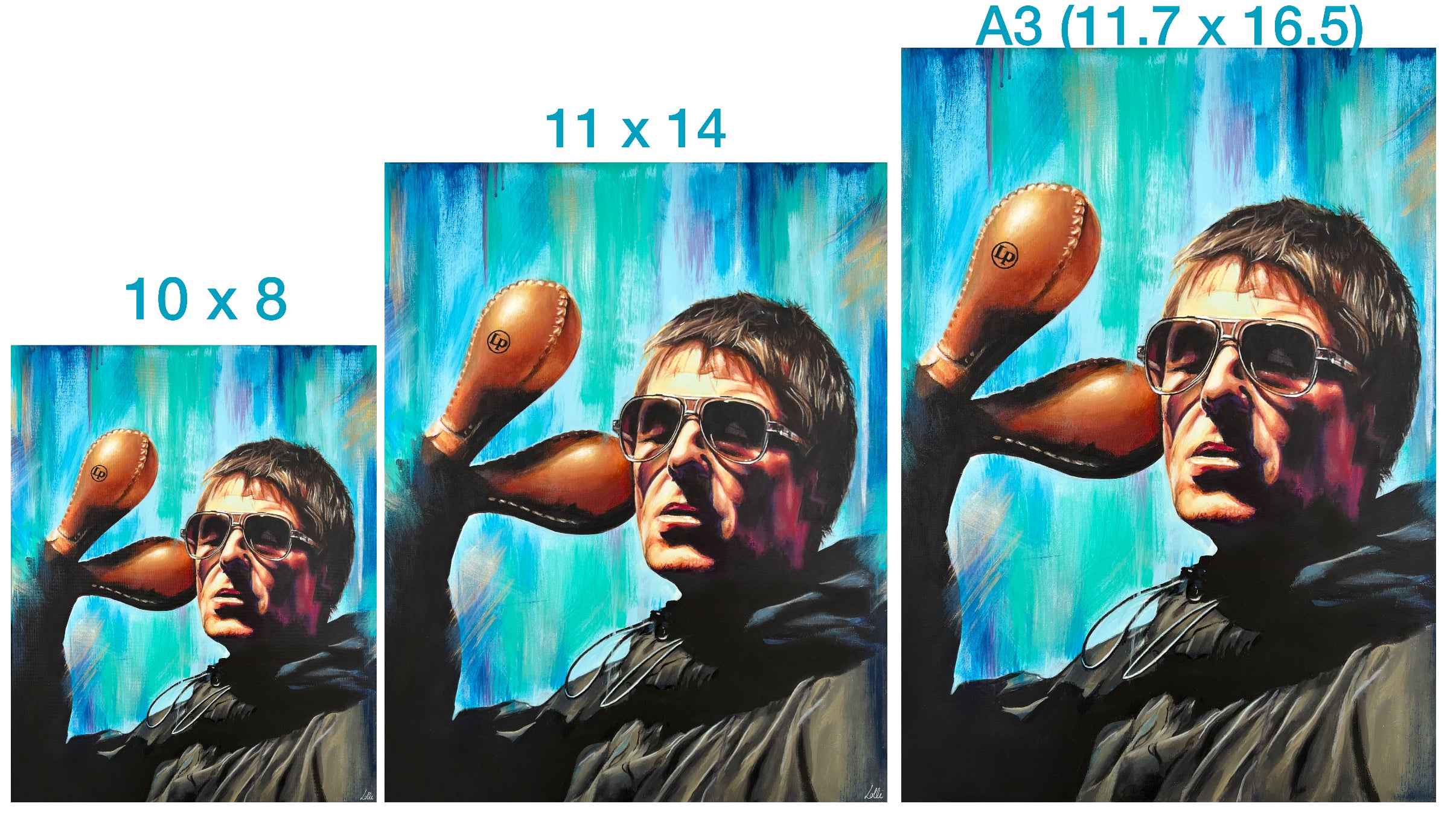 Liam Gallagher, ‘Supersonic’, Oasis 25 art Print