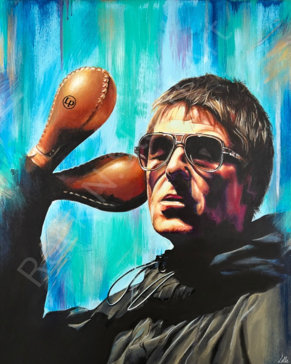 Liam Gallagher, ‘Supersonic’, Oasis 25 art Print