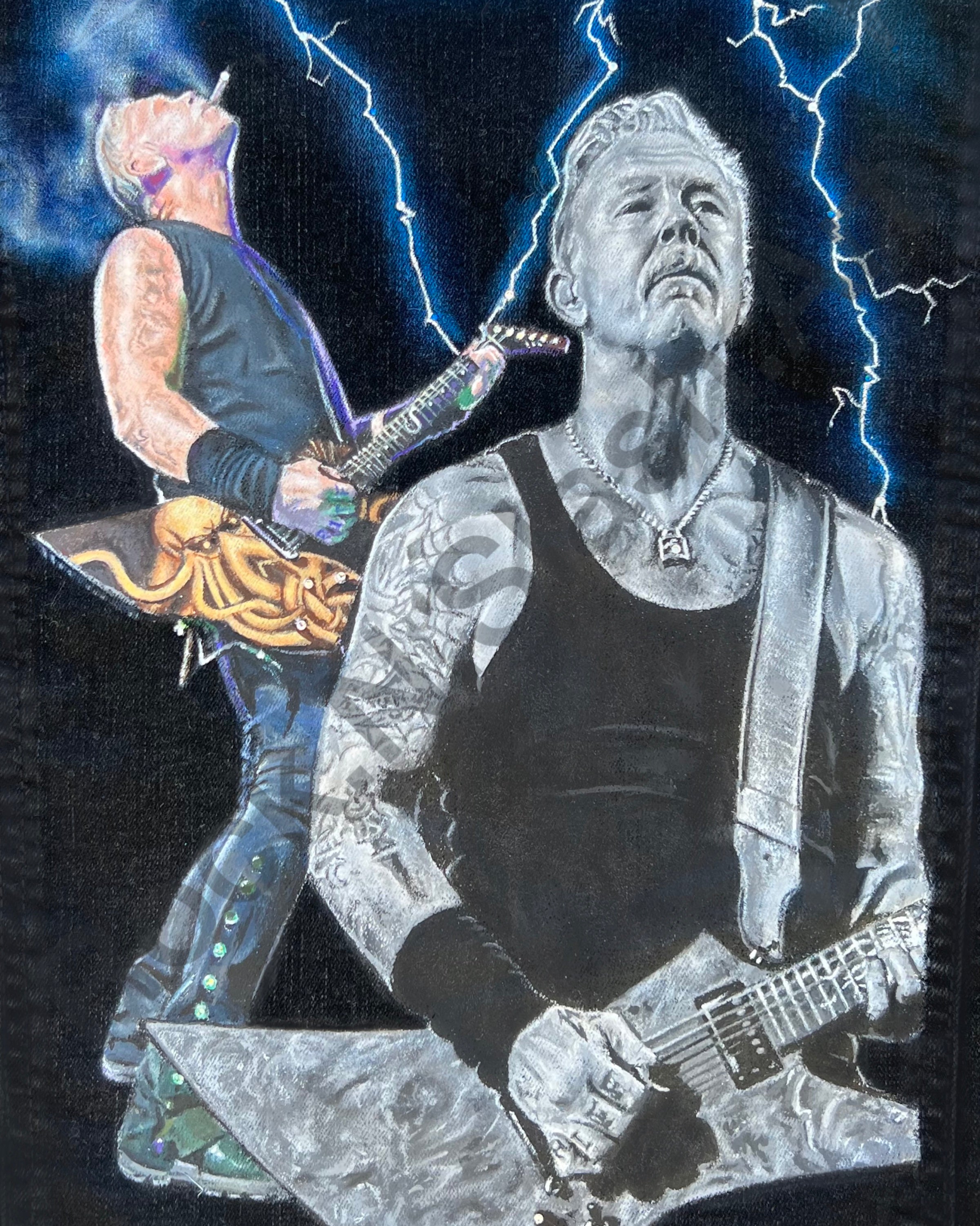 James Hetfield M72 Print