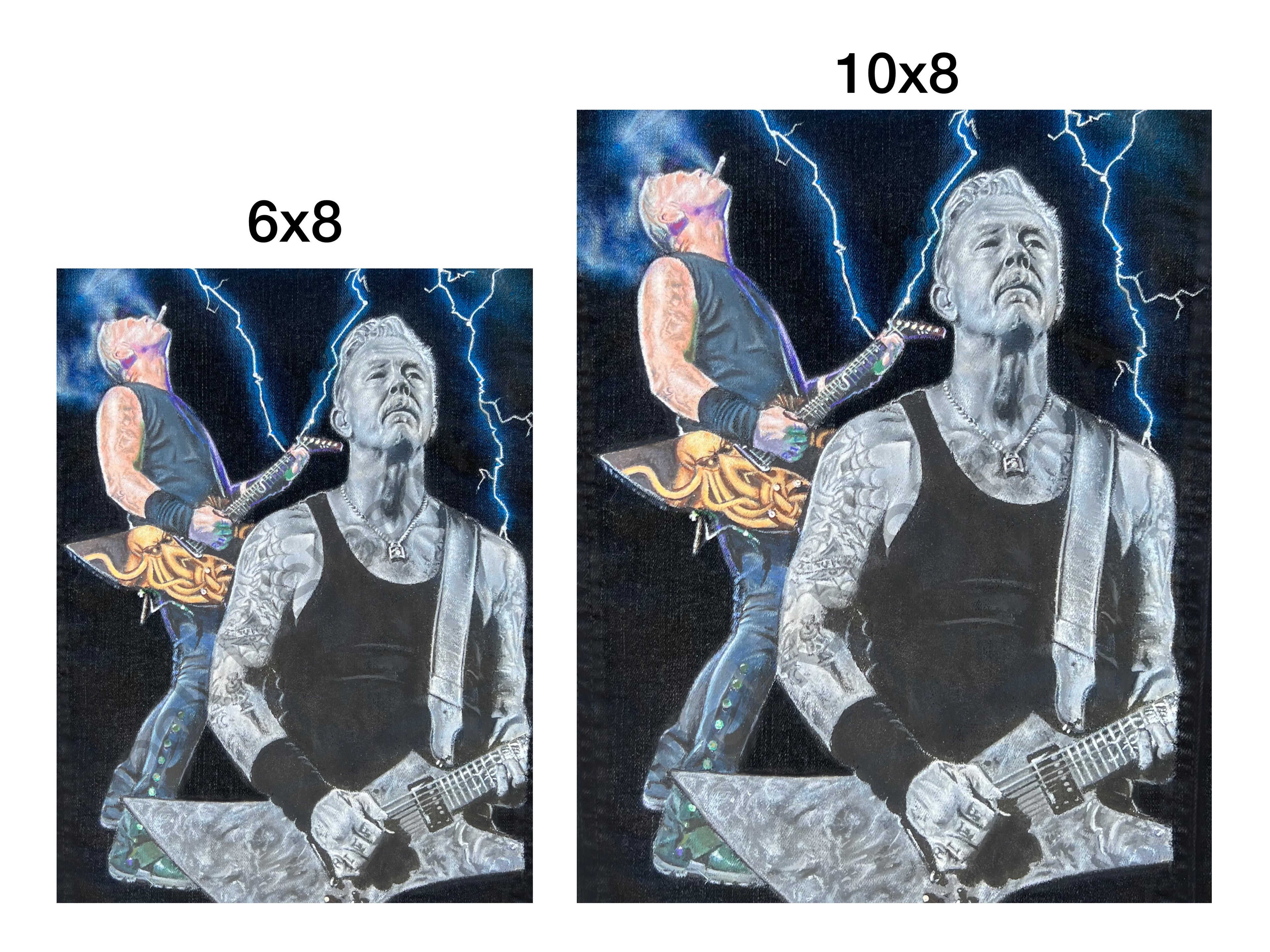 James Hetfield M72 Print