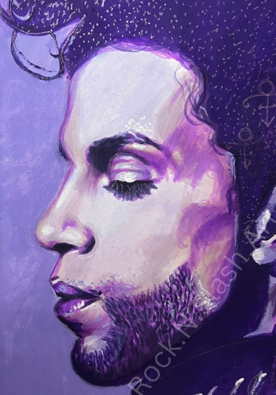 Prince Purple Rain art print