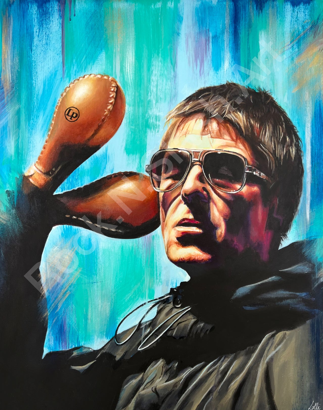 Liam Gallagher, ‘Supersonic’, Oasis 25 art Print