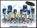 Metallica M72 (Personalised) tour print, with the place and date you saw them