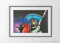 Liam Gallagher in Mexico, Oasis live 25 Art Print