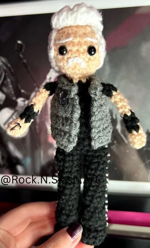 James Hetfield, Metallica crochet pattern PDF