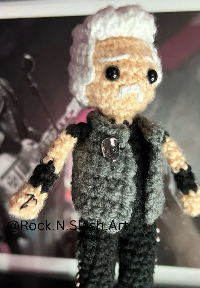 James Hetfield, Metallica crochet pattern PDF