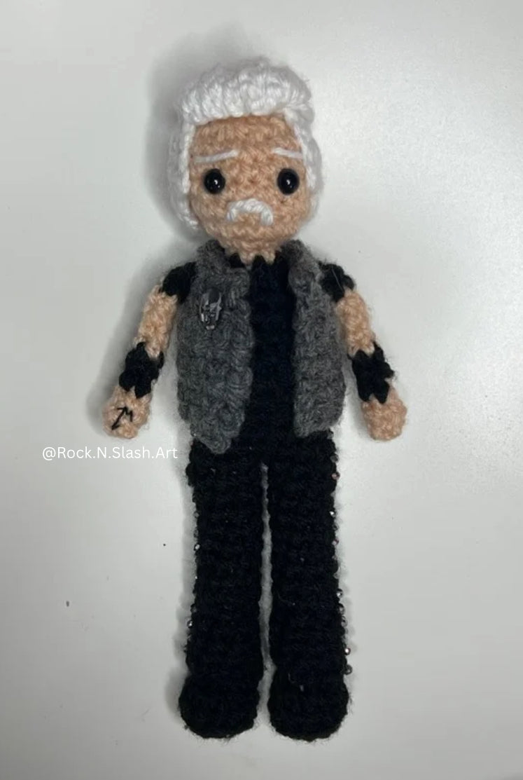 James Hetfield, Metallica crochet pattern PDF