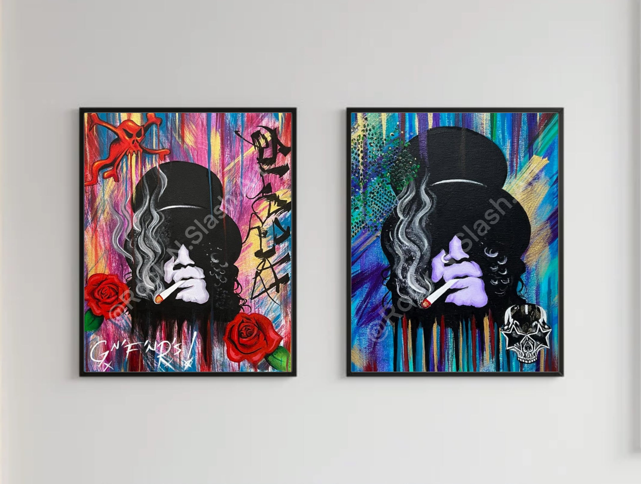 Slash, Guns N’ Roses Art Print