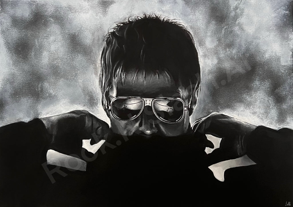 Liam Gallagher, Oasis live 25 Art Print