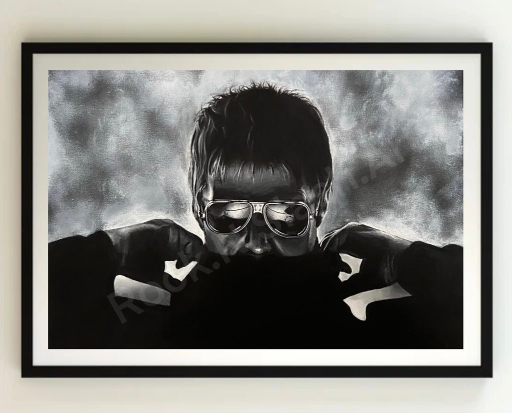 Liam Gallagher, Oasis live 25 Art Print