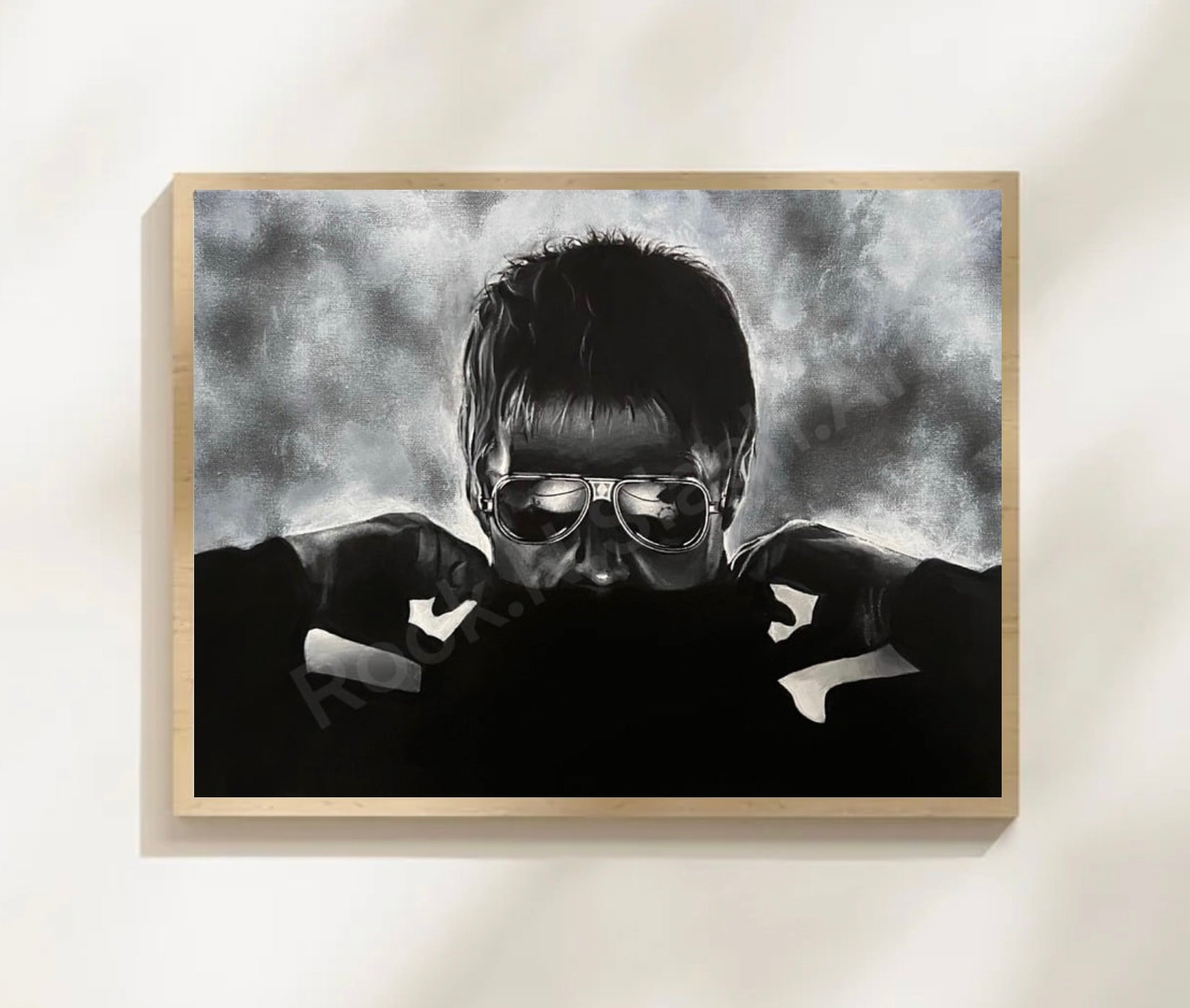 Liam Gallagher, Oasis live 25 Art Print
