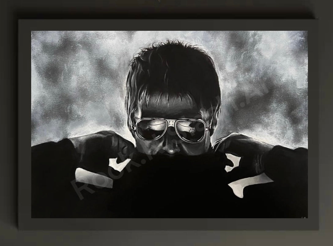 Liam Gallagher, Oasis live 25 Art Print