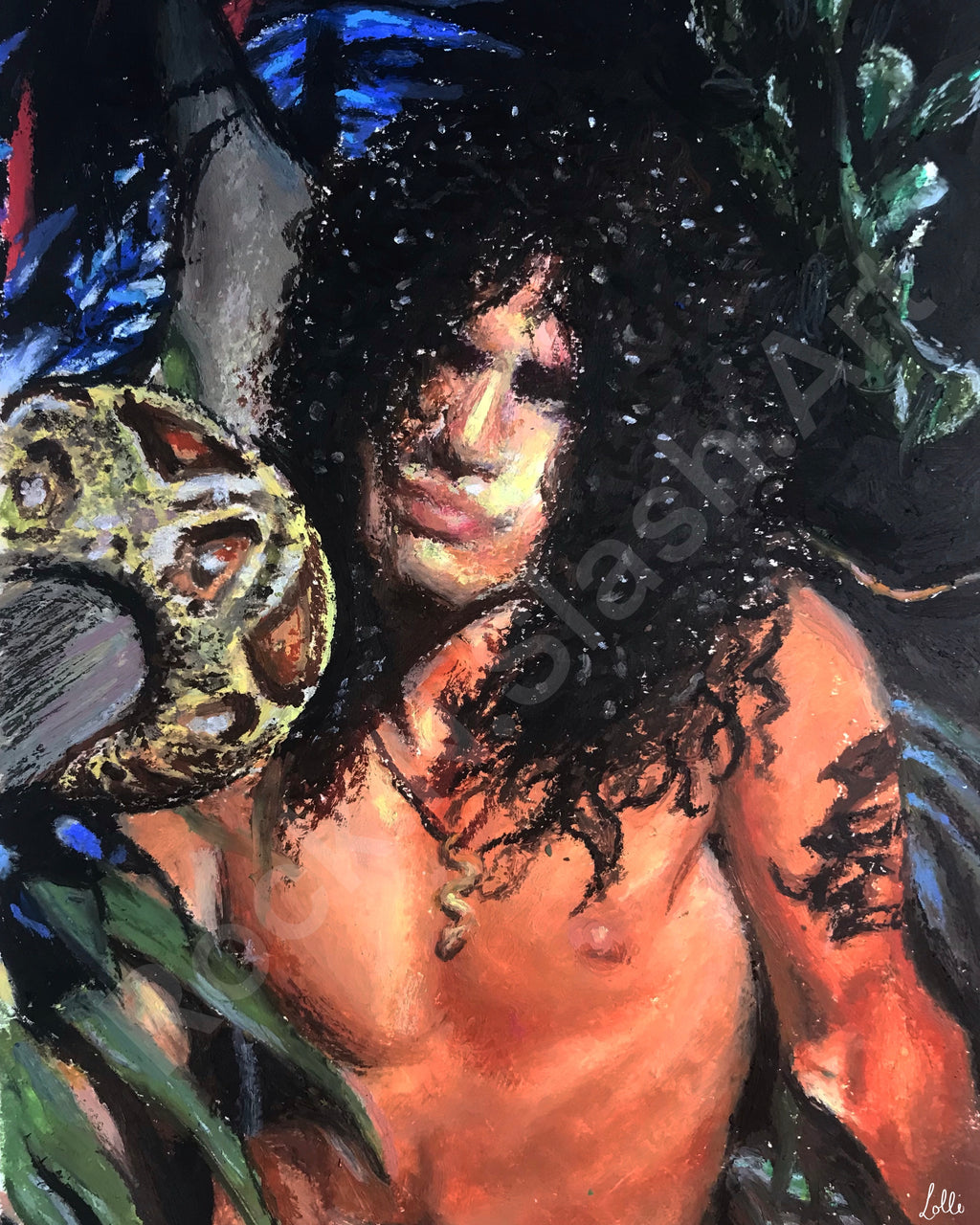 Slash Art Print