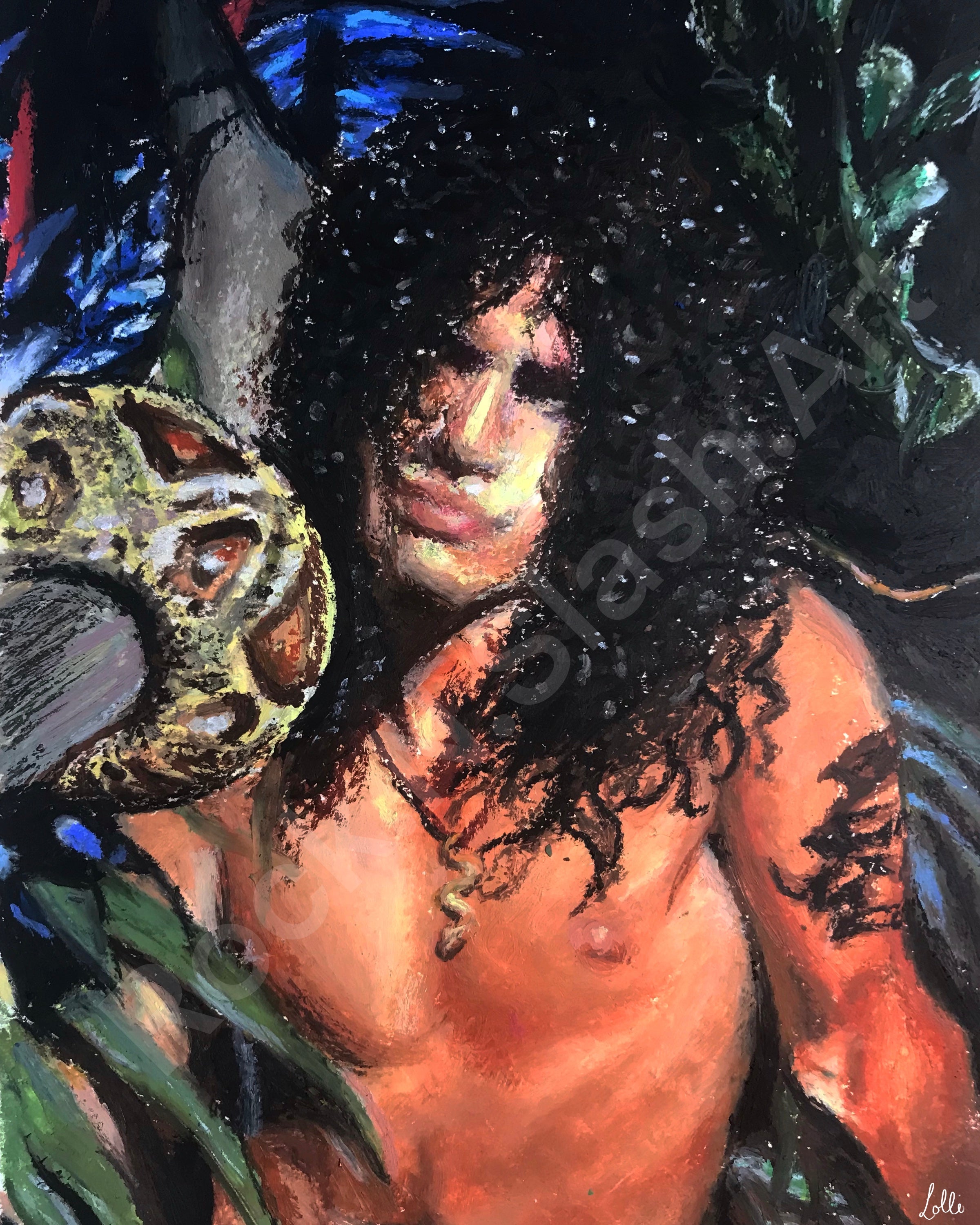 Slash Art Print