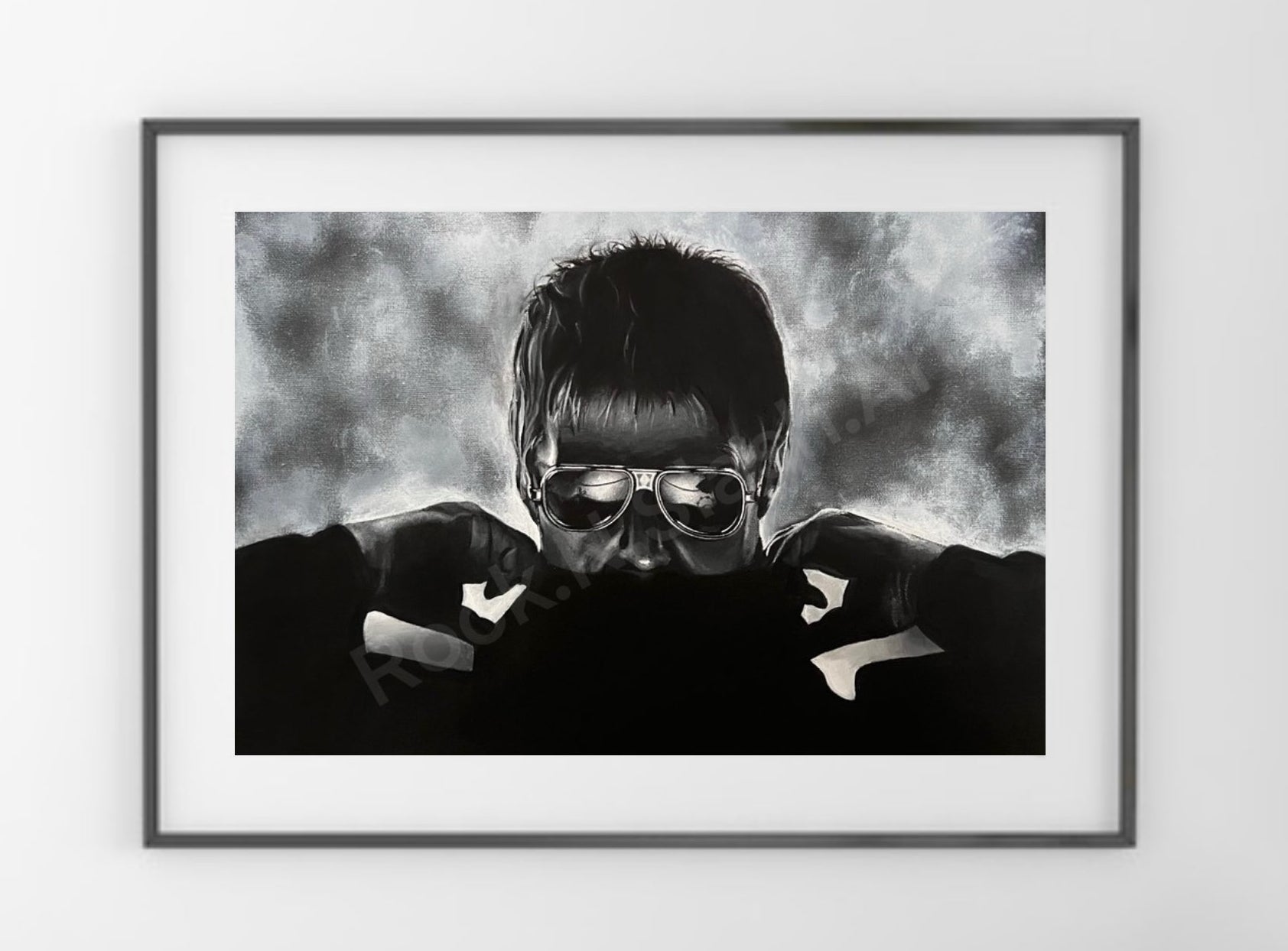Liam Gallagher, Oasis live 25 Art Print