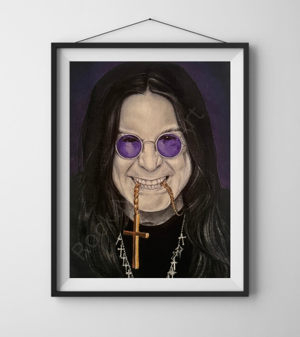 Ozzy Osbourne Art Print