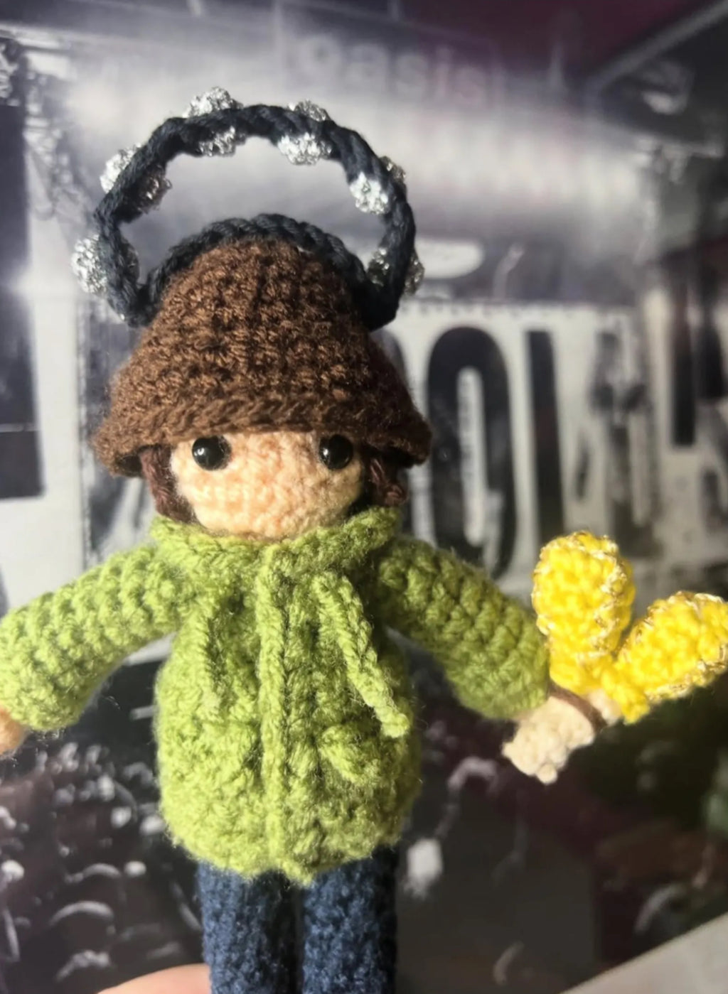 Liam Gallagher crochet pattern PDF
