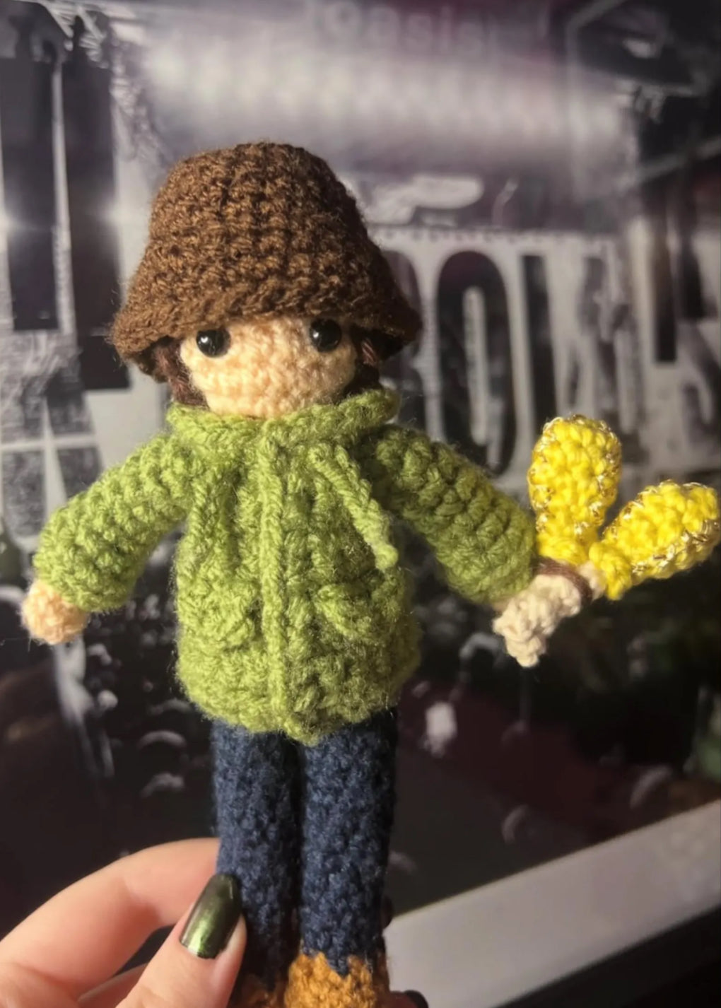 Liam Gallagher crochet pattern PDF