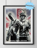 Liam & Noel, Oasis live 25 Art Print (Personalised)