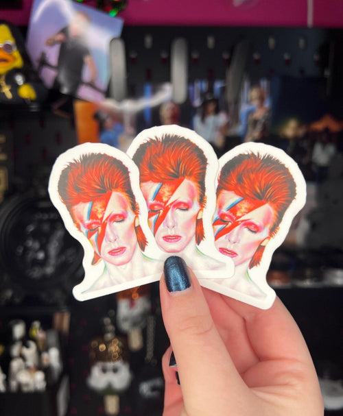 David Bowie, Aladdin Sane sticker